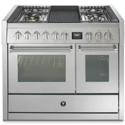 Genesi Combi-Steam 100cm Rostfri med Två Ugnar