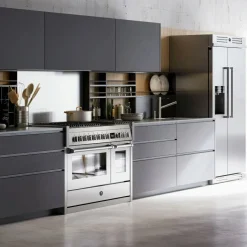 Genesi Combi-Steam 100cm Rostfri med Två Ugnar