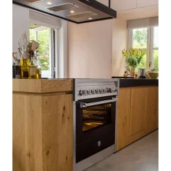 Genesi Combi - Steam 90 cm Svart med Ugn