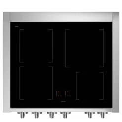 Genesi Combi - Steam 70 cm Svart med Ångfunktion