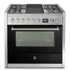 Genesi Combi-Steam 90 cm Svart med BBQ-funktion