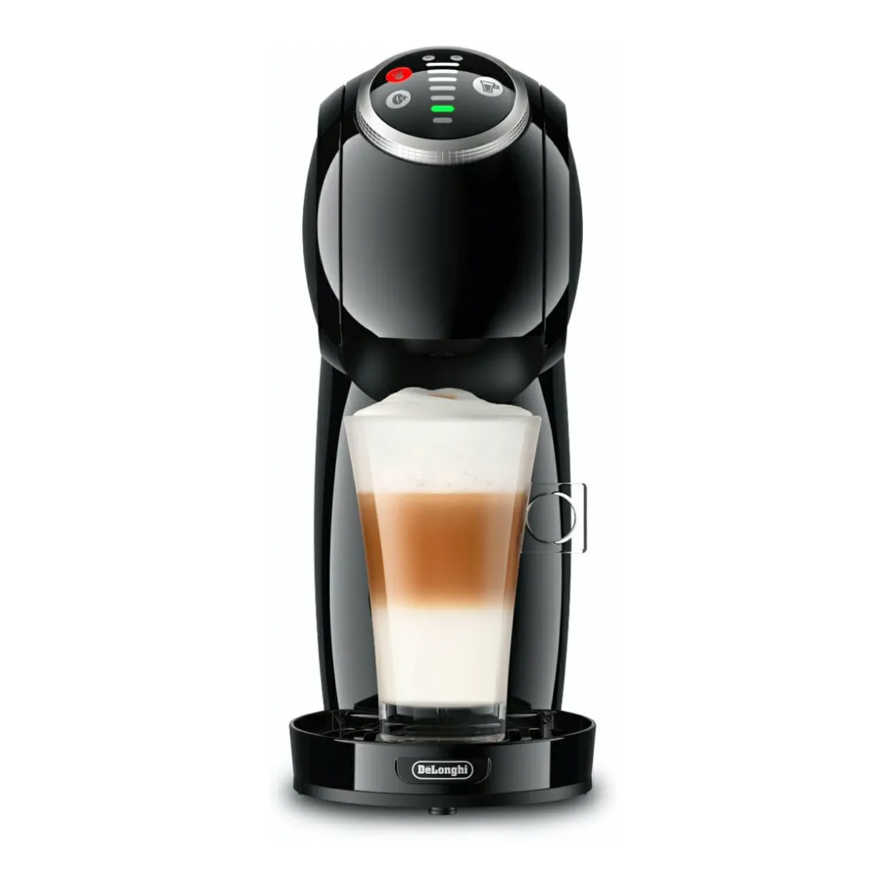Genio S Plus Svart Kaffemaskin med Justerbar Temperatur