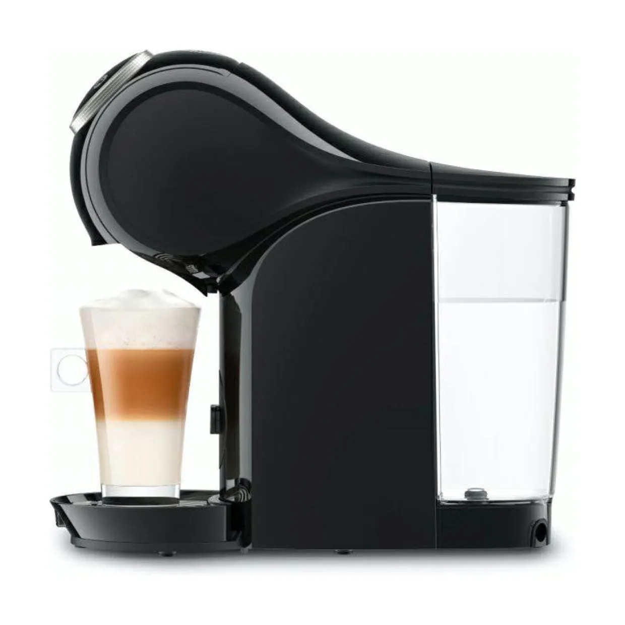 Genio S Plus Svart Kaffemaskin med Justerbar Temperatur
