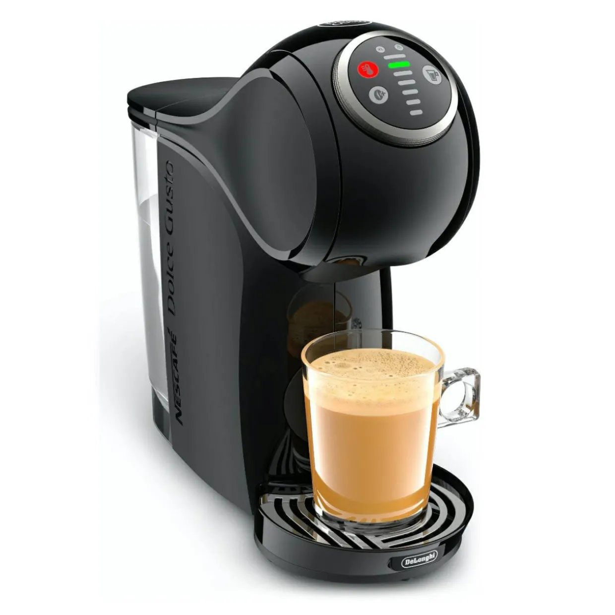 Genio S Plus Svart Kaffemaskin med Justerbar Temperatur
