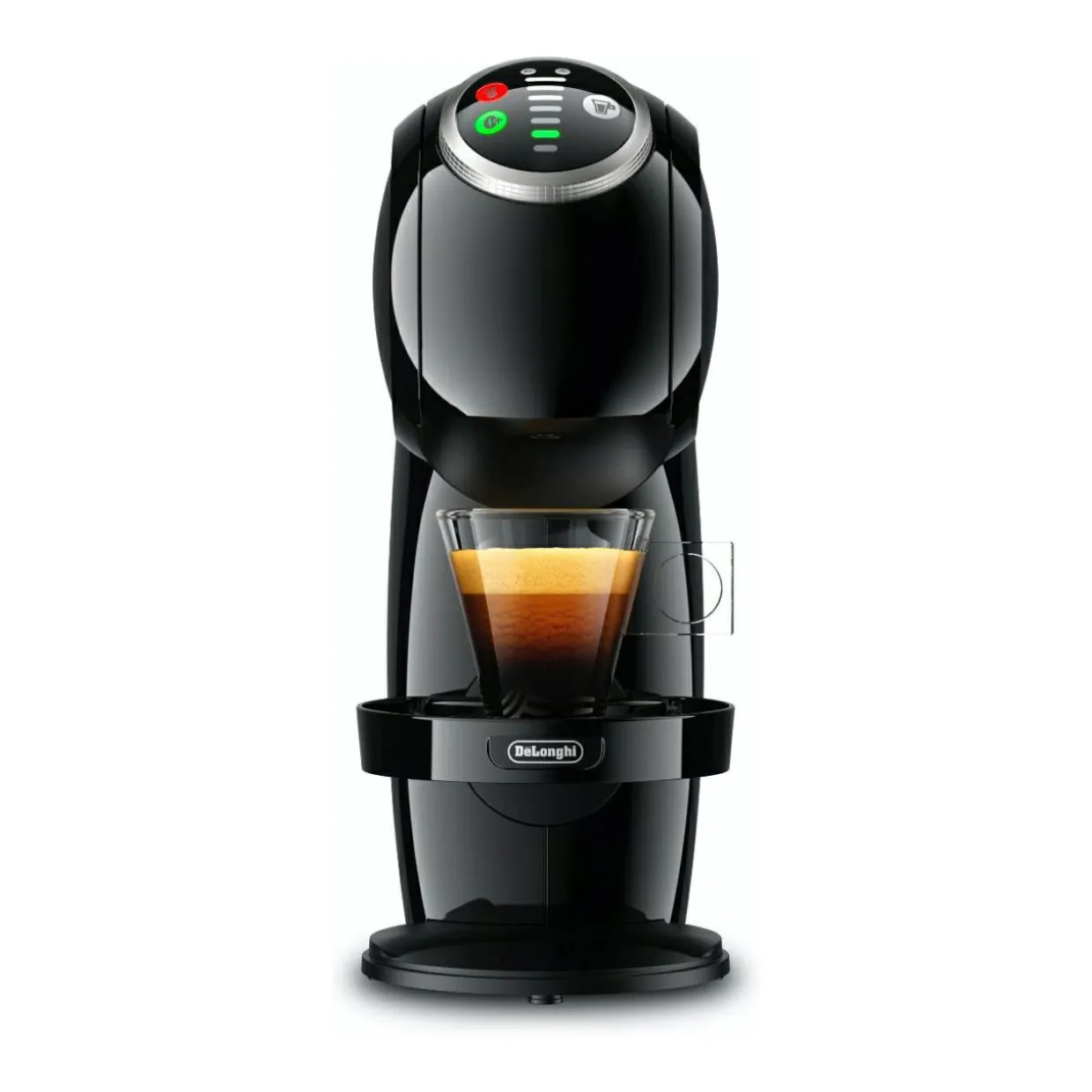 Genio S Plus Svart Kaffemaskin med Justerbar Temperatur