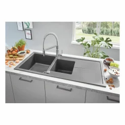Get 30361 Engreppsblandare med Svängbar Pip & SpeedClean