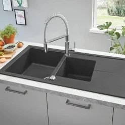 Get 30361 Engreppsblandare med Svängbar Pip & SpeedClean