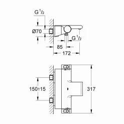 Grohtherm 2000 New 34464