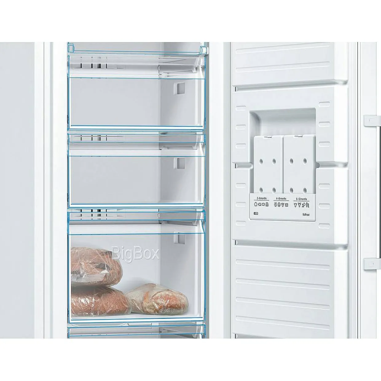 GSN36CWEV Serie 4 Fristående Vit No Frost