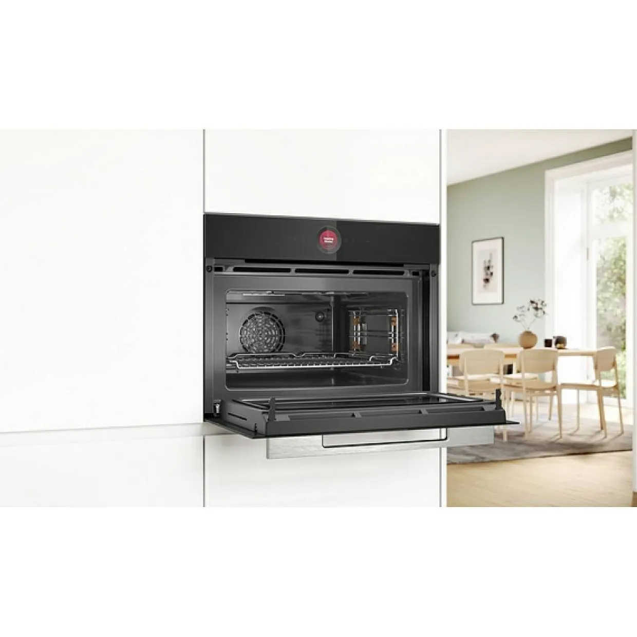 HBG7221B1 + CMG7241B1 Serie 8 Kompaktugn Med WiFi