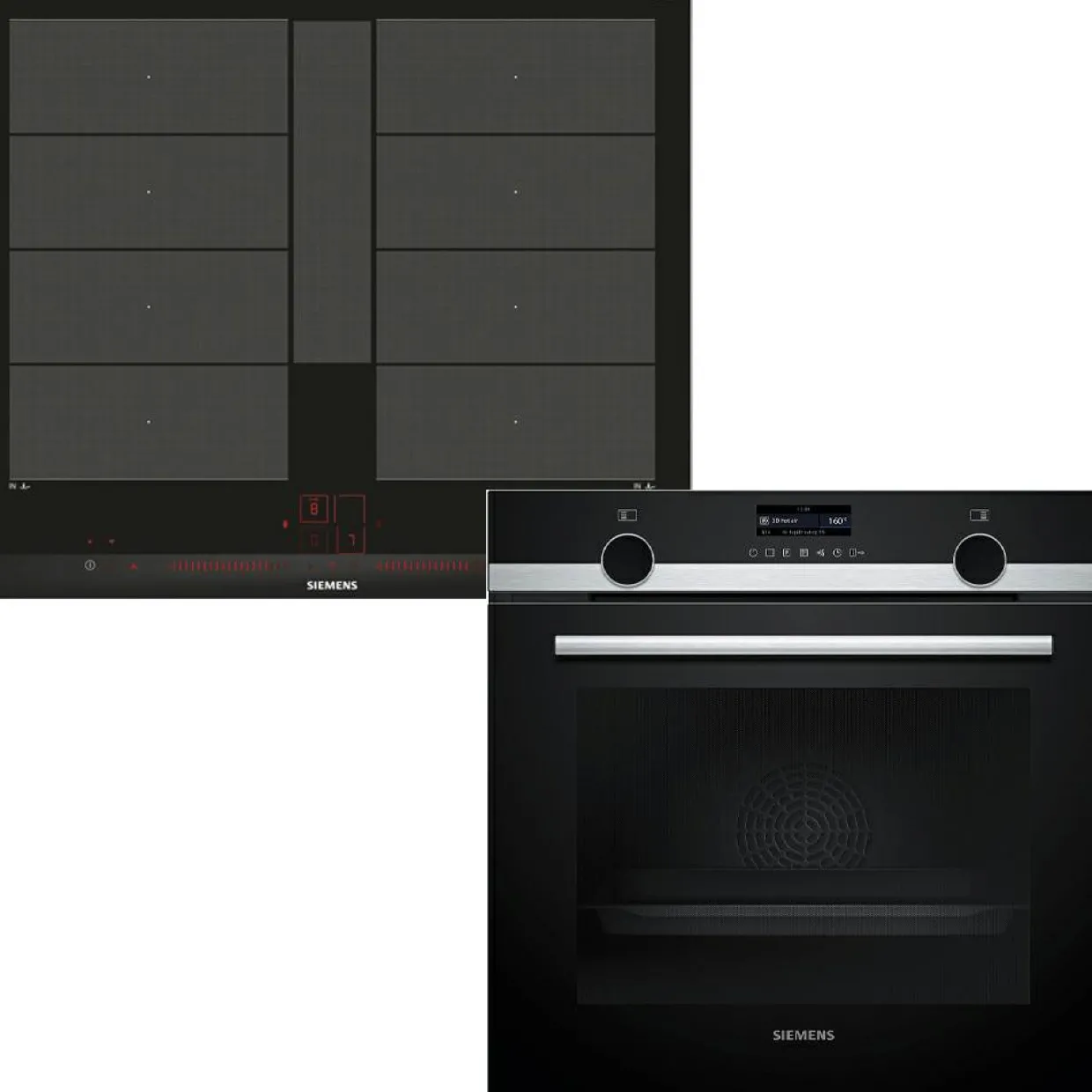 HB579GBR3 + EX675LYV1E Självrengörande med Air Fry och FlexInduction Plus