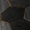 Hexagon Abachi Yakisugi