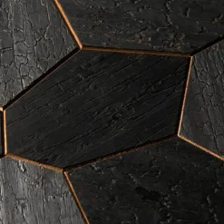 Hexagon Abachi Yakisugi