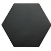 Hexagon Svart 18x20 cm