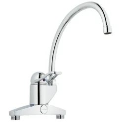 9000 Hög Blandare Krom med Svängbar Pip 340 mm