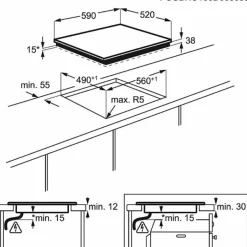 HOC650F 300 60 cm