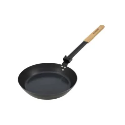 Hopfällbar Stekpanna Svart 24cm