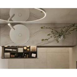 Hov Rund med LED och Touch