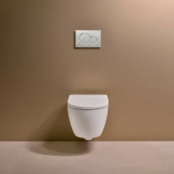 iCon med WC-fixtur och Spolplatta