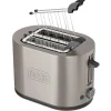 Inox 2-Slots 900W Rostfritt Stål
