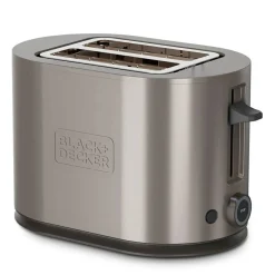 Inox 2-Slots 900W Rostfritt Stål