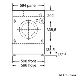 Integrerad WI14W542EU iQ700
