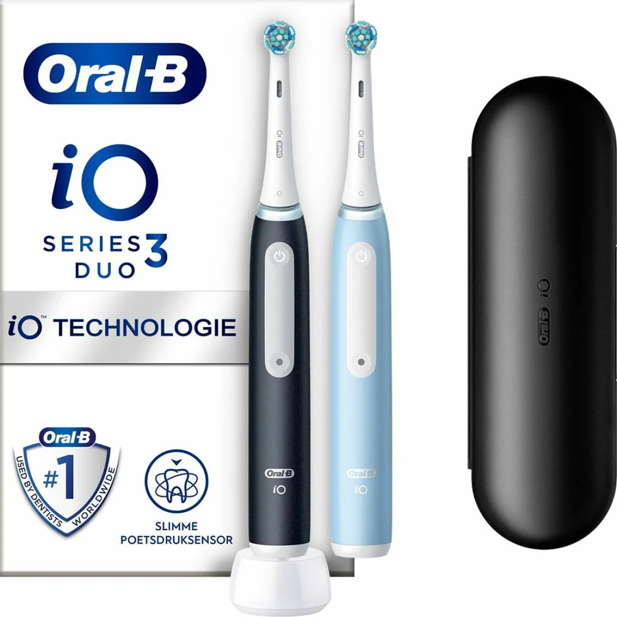 iO3 Duo Matt Black/Ice Blue