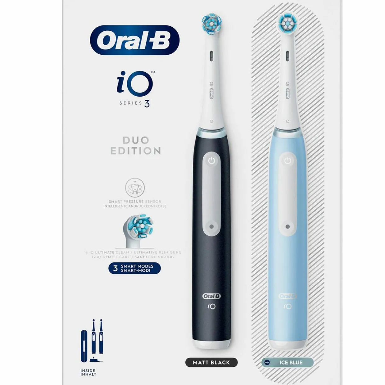 iO3 Duo Matt Black/Ice Blue