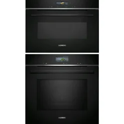 iQ700 HM736G1B1 + CE732GXB1 Kombiugn Med Mikro För Inbyggnad Svart