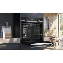 iQ300 HQ574AER3 + BF523LMB1 Inbyggnadsugn Med Ångfunktion Svart