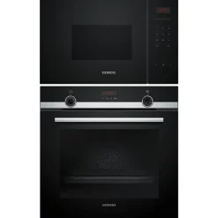 iQ300 HQ574AER3 + BF523LMB1 Inbyggnadsugn Med Ångfunktion Svart