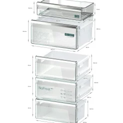 iQ500 KG39N4X1F med LED-Belysning