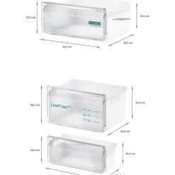 iQ100 KI87V5SE0 Med LED-Belysning 177 x 54 Cm