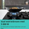 iQ700 med stepFlame Svart 90cm med Smart Uppkoppling