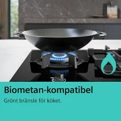 iQ700 med stepFlame Svart 90cm med Smart Uppkoppling