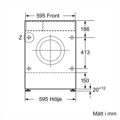 iQ300 WK14D322DN Integrerad