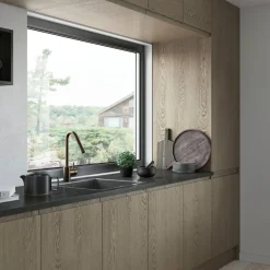 Izzy Rustic Engreppsblandare med Svängbar Pip