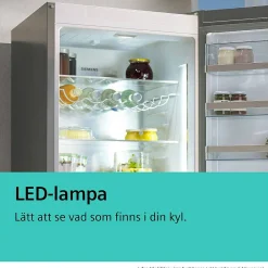 KG39E8XBA med AntiFingerprint Beläggning
