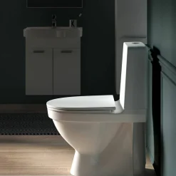 Kompas 825151 Rimless med Dolt S-lås för Limning inkl Mjuksits