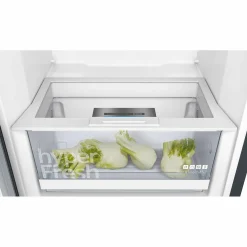 KS36VVXDP iQ300 Black Steel med LED-belysning