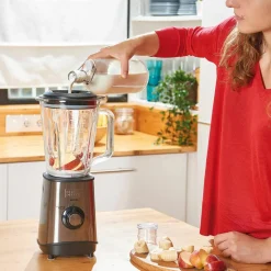 1,5L Borstat Stål 800W Multi-Speed & Pulsfunktioner