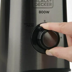1,5L Borstat Stål 800W Multi-Speed & Pulsfunktioner