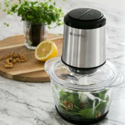 1,2L 400W Glasskål MC310 Rostfri
