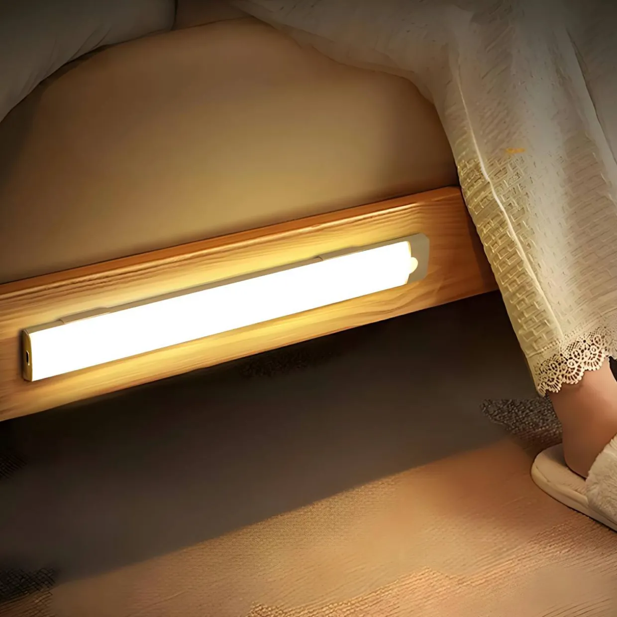 LED med Rörelsesensor och Justerbar Färgtemperatur Uppladdningsbar