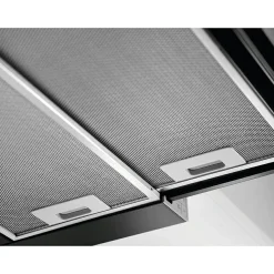 LFP326FB Svart 60 cm med LED-belysning