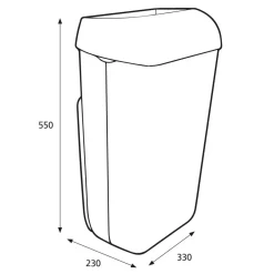 25 L Plast 2-Pack