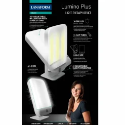 Lumino Plus Vit LED med Justerbar Ljusstyrka