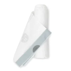 40/50/60L Vit Plastpåse med Knytband