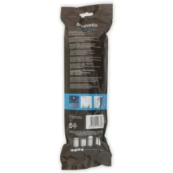 40/50/60L Vit Plastpåse med Knytband