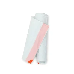 5L Vit Plastpåse med Knytband